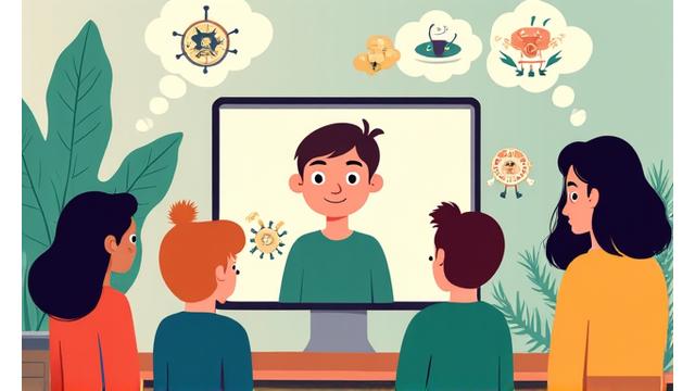 Icône représentant un tuteur virtuel intelligent